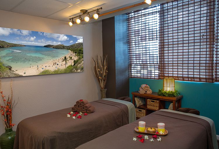 Hawaii Natural Therapy - Oahu Massage Room