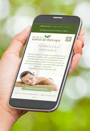 New Massage Website