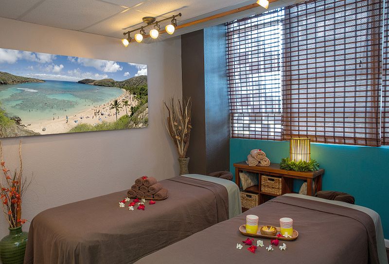 Hawaii Natural Therapy - Oahu Massage Room