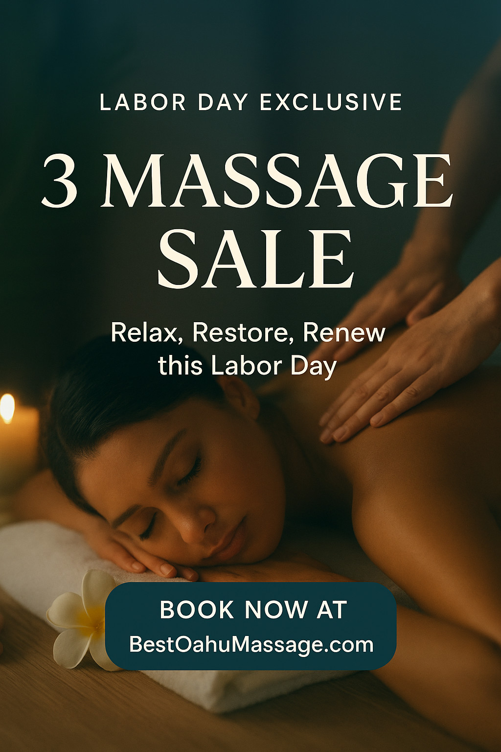 3massage sale laborday 25
