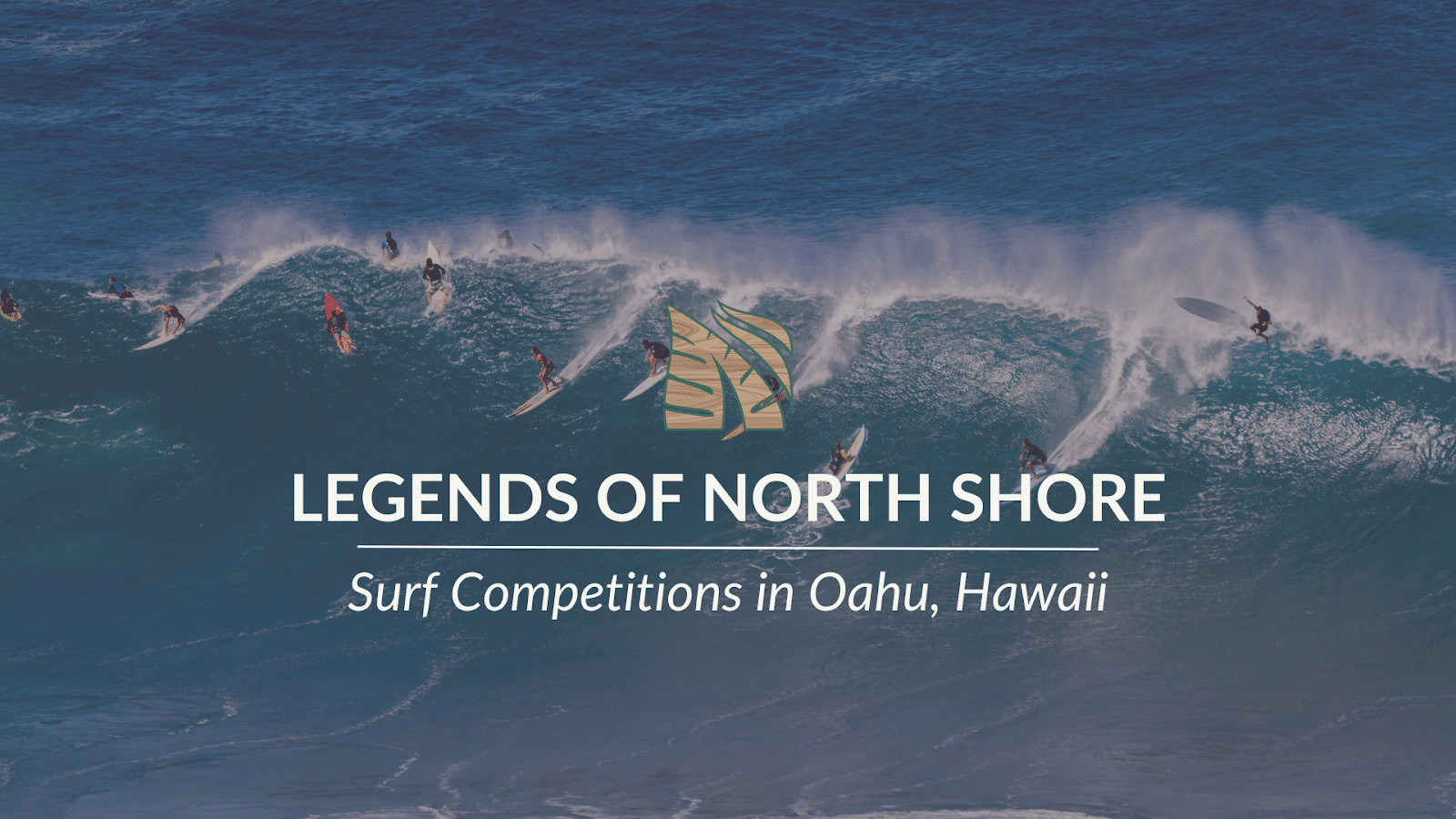Dive into our new summer collab with the Legends of Oahu's North