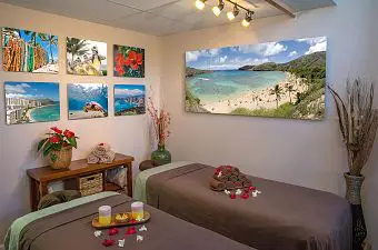Oahu Massage Room for couples massage in Honolulu